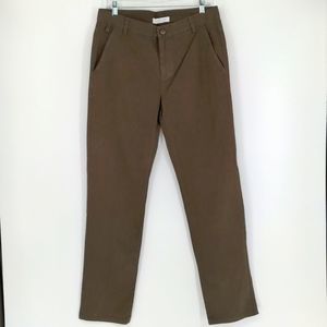 Everlane Men's Chino Pants Green Size 32 Cotton‎